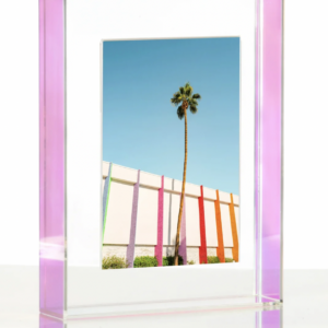 4 x 6 Rainbow Floating Photo Frame