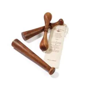 Wooden Muddler in Gift Pouch