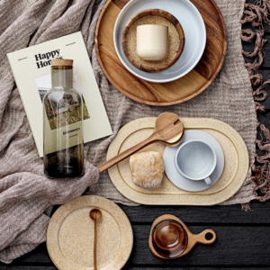 Hand-Carved Teak Wood Spoon