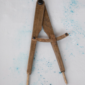 Mango Wood Protractor