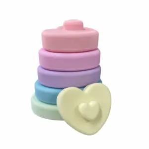 Le Heart Stacker Teether