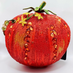 Pomodoro Beaded Purse