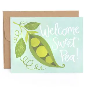 Sweet Pea Card
