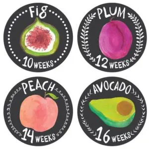 Growing Garden Pregnancy Belly Sticker