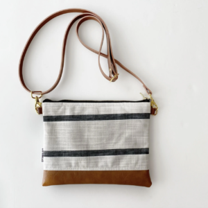 Farmhouse White Crossbody Bag