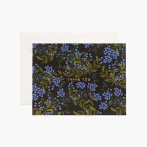 Cornflower Thank You Cards Boxed Set of 8