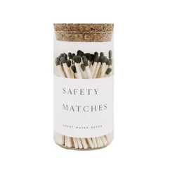 Medium Black Hearth Matches