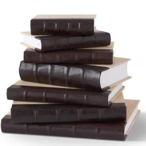 Vintage Journals w/Brown Leather Spine