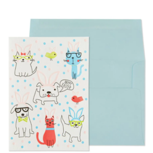 Furry Friend Easter Card