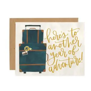 Luggage Adventure Card