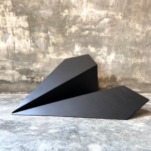 Metal Airplane - Black