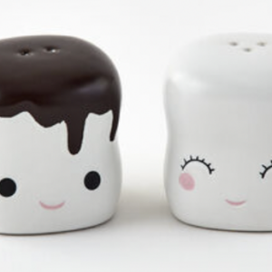 Marshmallow Salt and Pepper Shakers