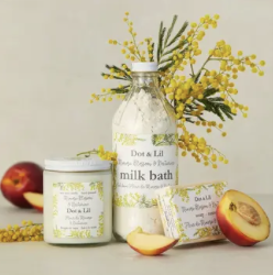 Mimosa Blossom & Nectarine Milk Bath
