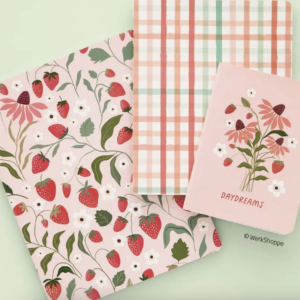 Strawberry Daydreams Notebook Set