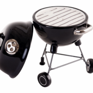 Black Barbecue Salt & Pepper Shakers