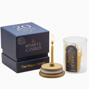 20 Minute Mini Beeswax Candles