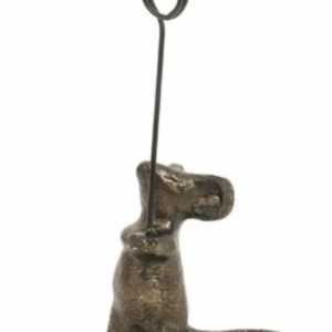 Metal Mouse Card Holder