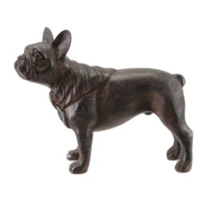 Black Resin French Bulldog