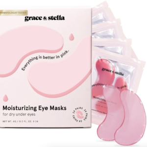 Grace & Stella Eye Masks: Pink