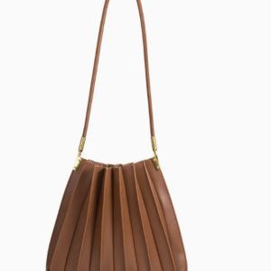 Carrie Pleated Vegan Shoulder Purse