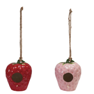 Strawberry Bird House