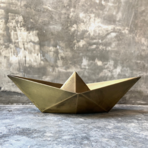 Metal Boat - Gold