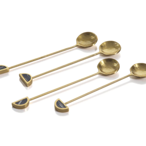Gold + Black Teaspoons