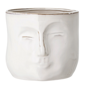 Stoneware Face Planter