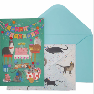Birthday Cats Pop Up Card