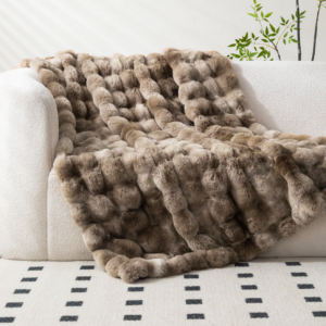 Cubby Faux Fur Throw