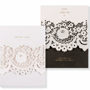 Noir Lace Notecards