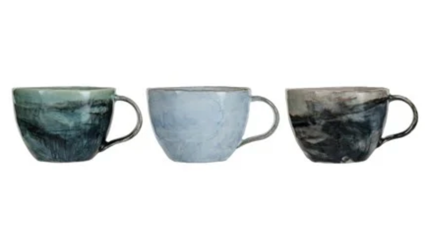 Organic Glazed Ceramic Mug