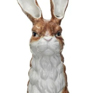 Stoneware Rabbit Vase