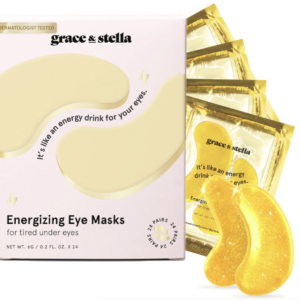 Grace & Stella Eye Masks: Gold