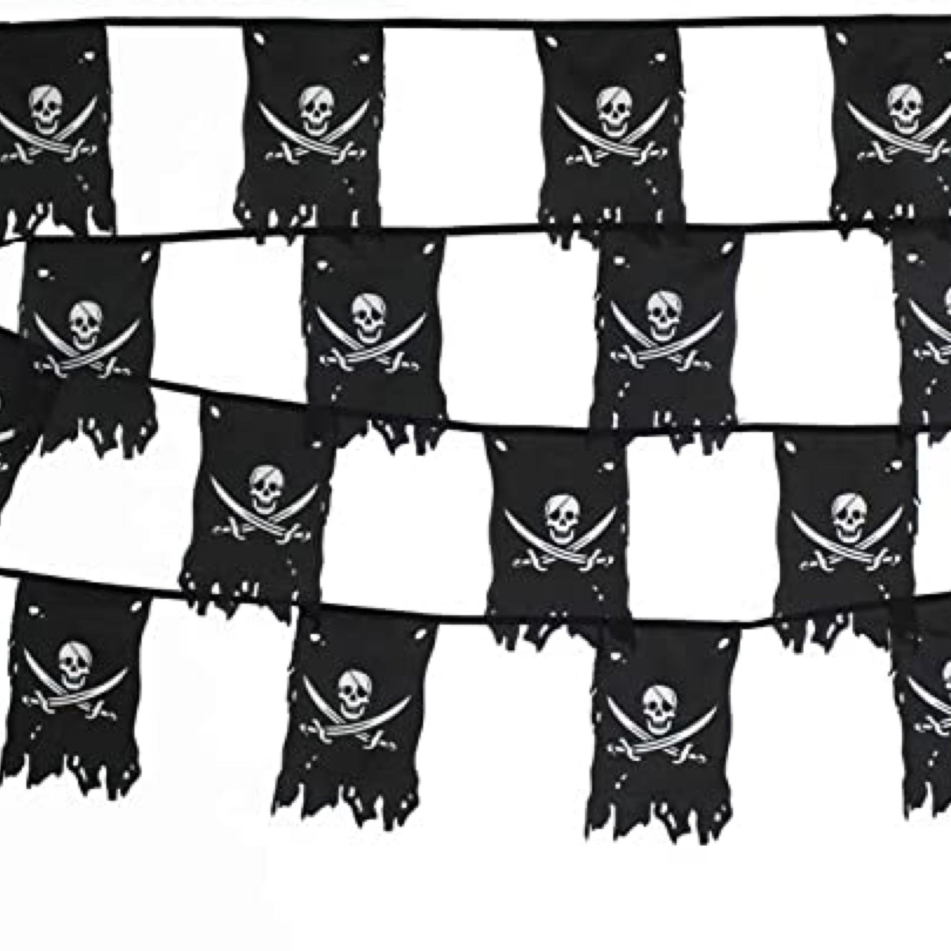Pirate Flag Set - String 20 Flags