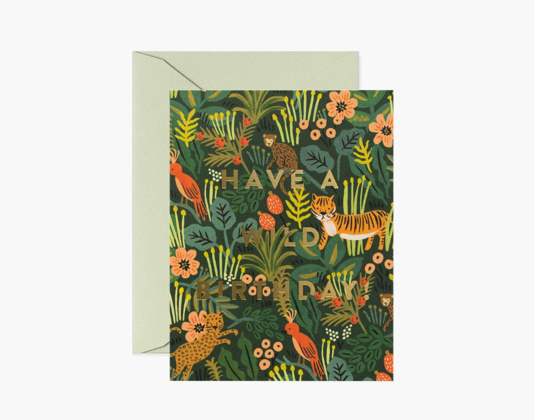 Wild Birthday Card