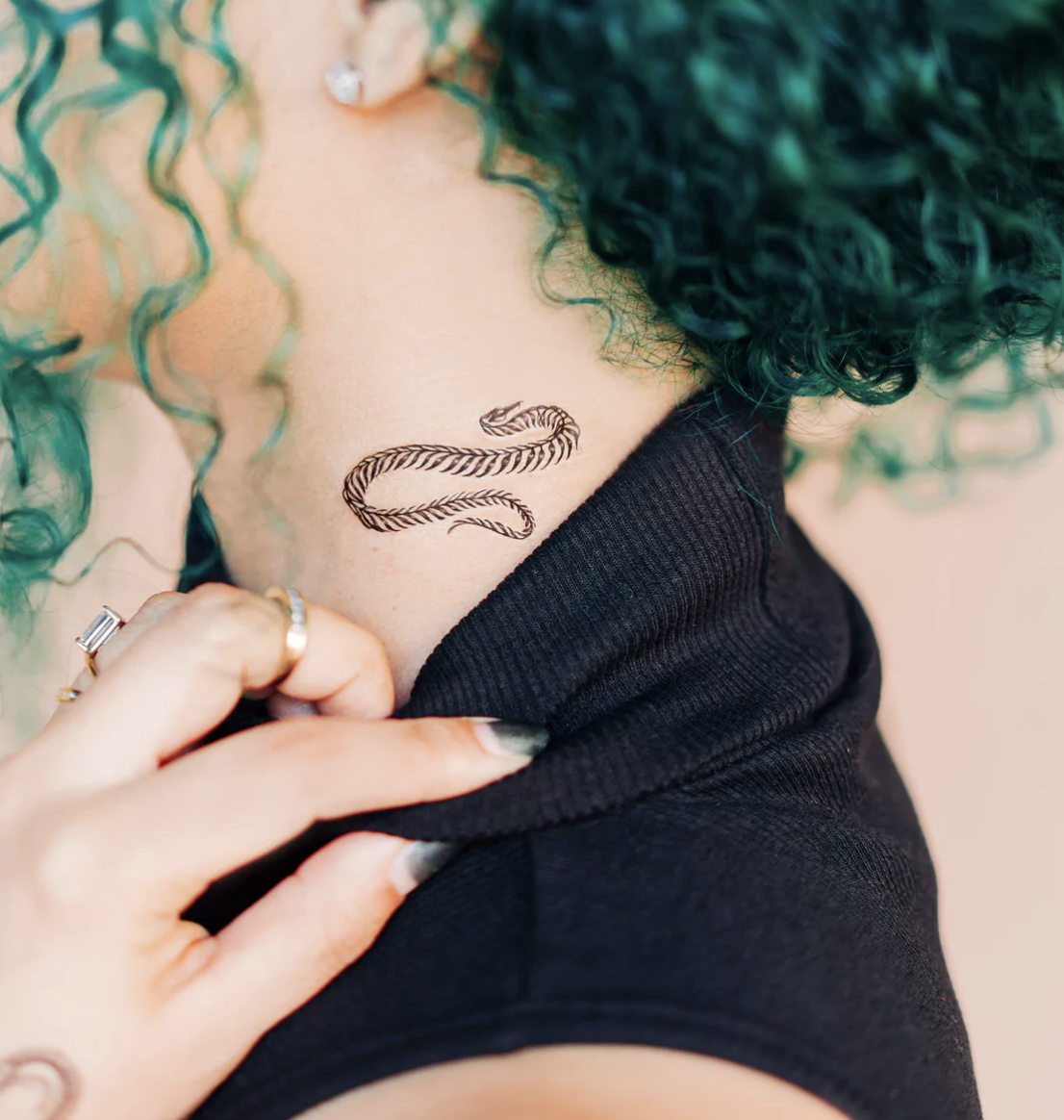 Unfurling Tattoo Sheet, Set of 2