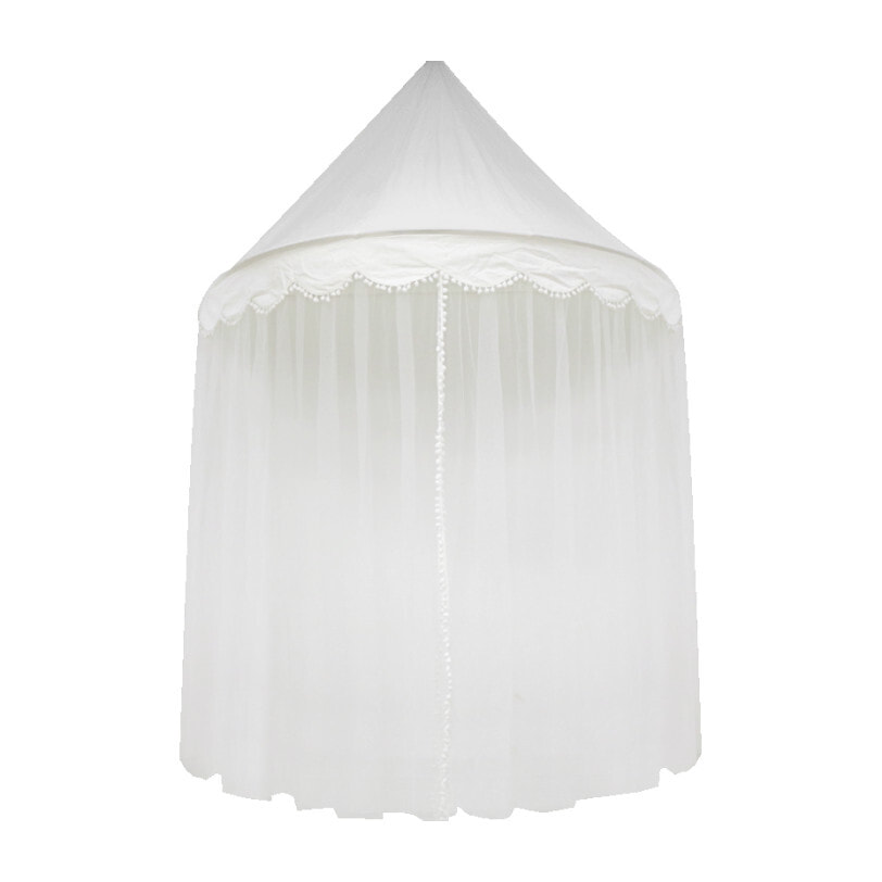 Pom Pom Canopy - White