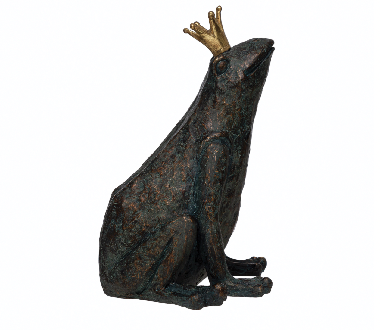 Resin Frog w/ Crown