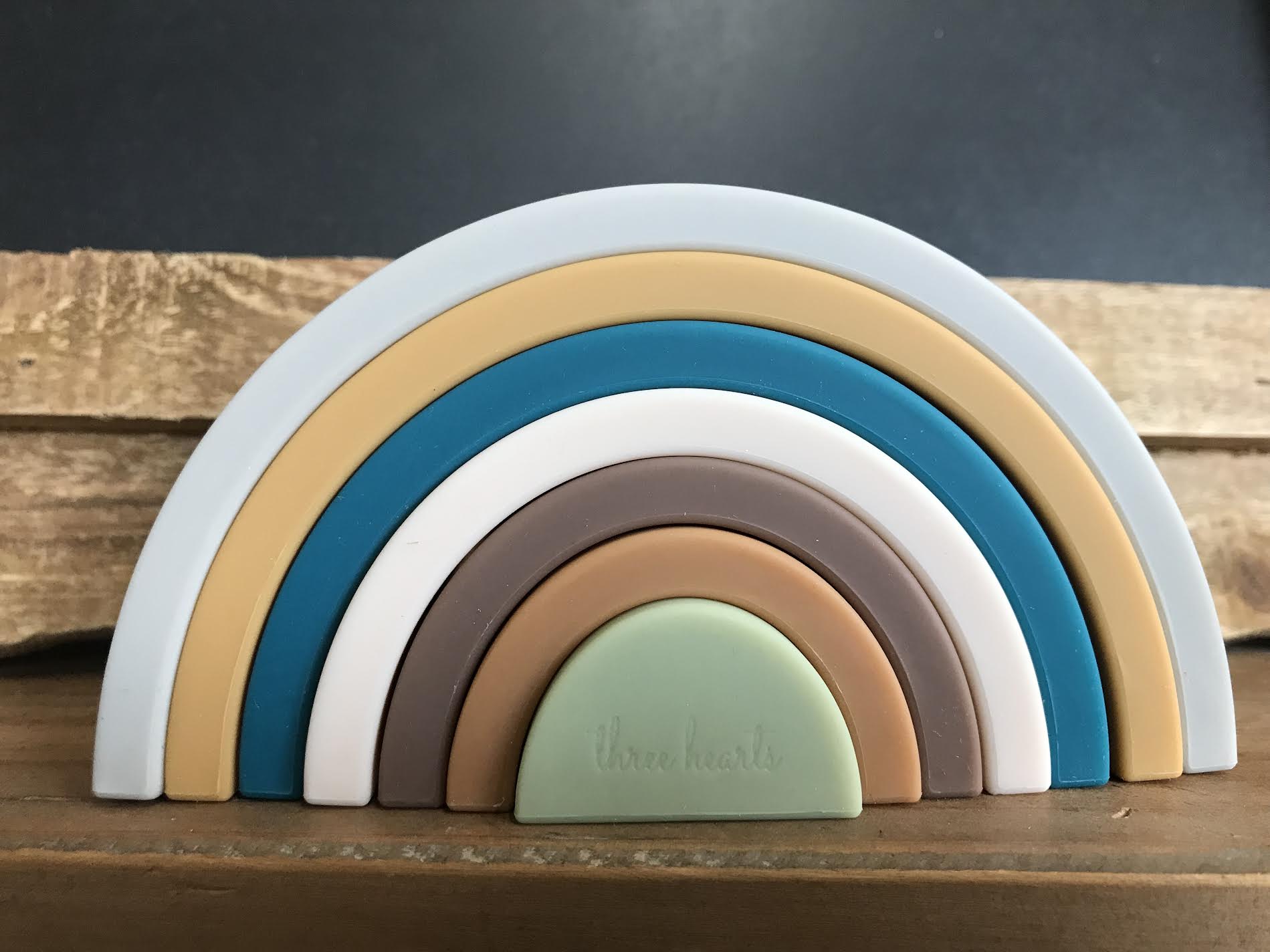 Rainbow Stacker Teether