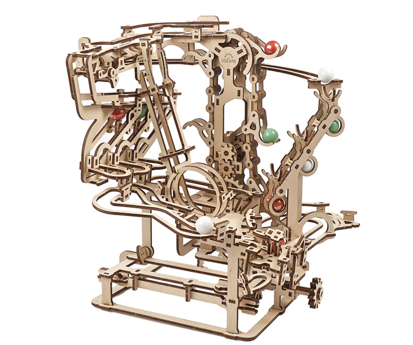 UGears Marble Run Chain Hoist