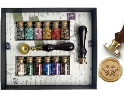Wax Seal Bead and Stamp Set