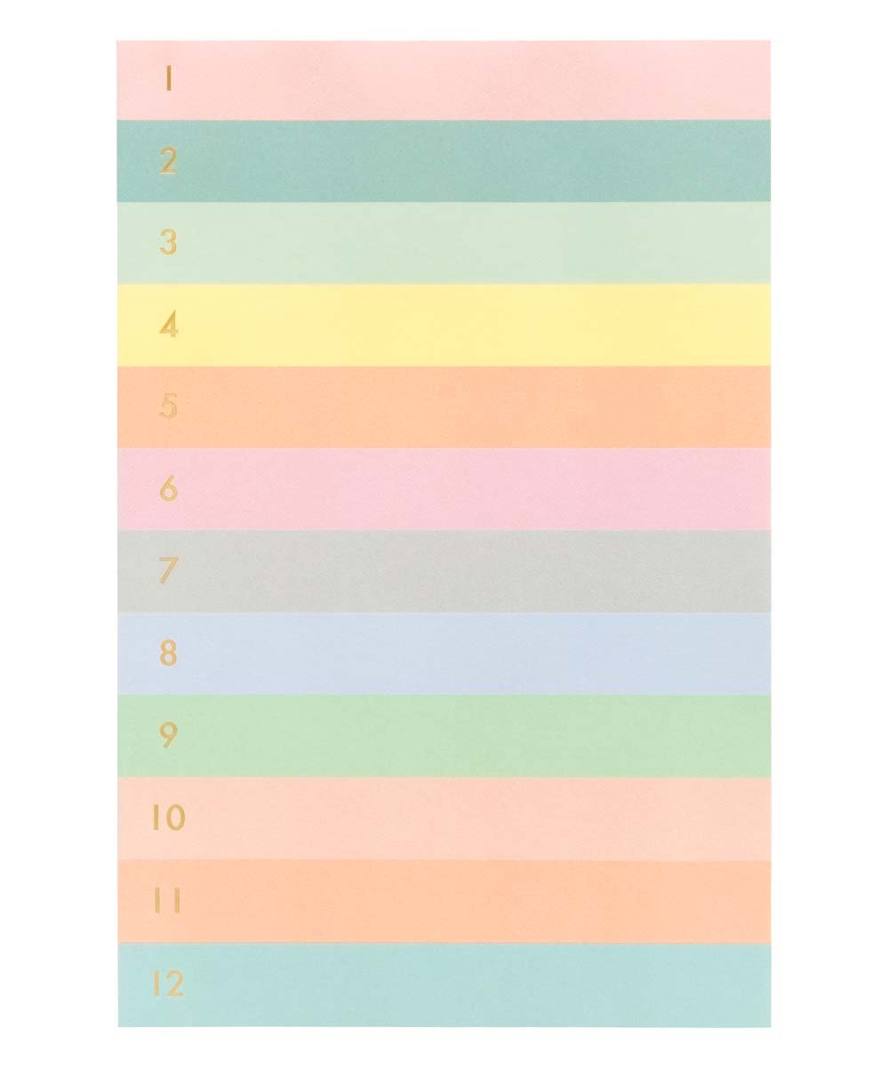 Rifle Paper Co. Numbered Memo Pad