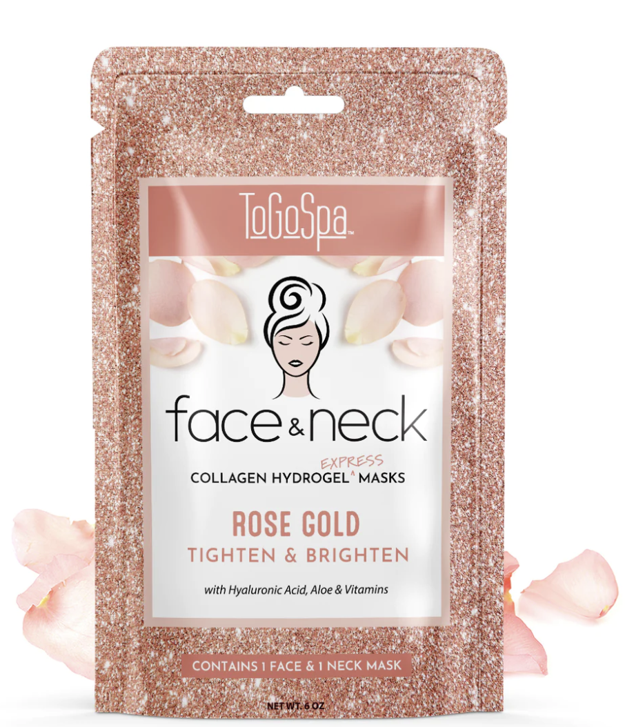 Rose Gold Face and Neck Mask