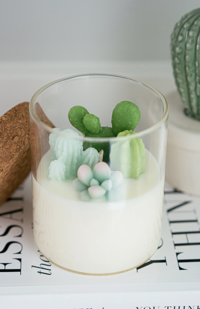 Prickly Pear Cactus Candle