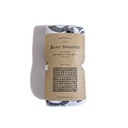 Organic Cotton Baby Swaddle - XOXO