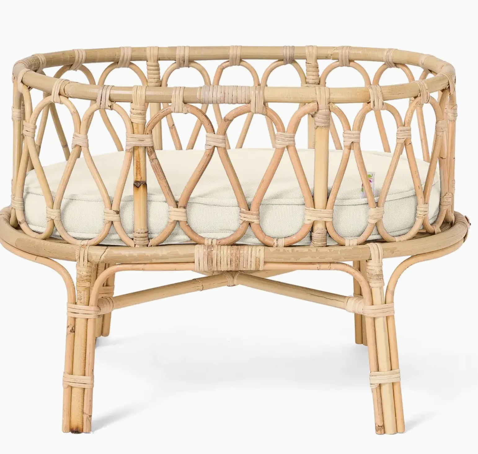 Rattan Toy Crib