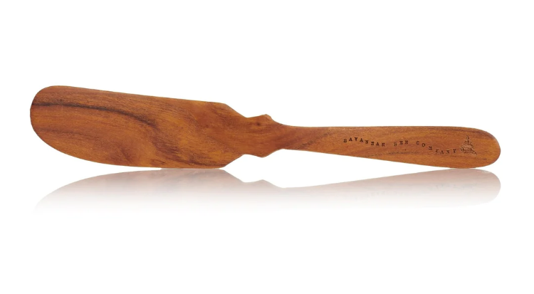 Teak Honeycomb Knife