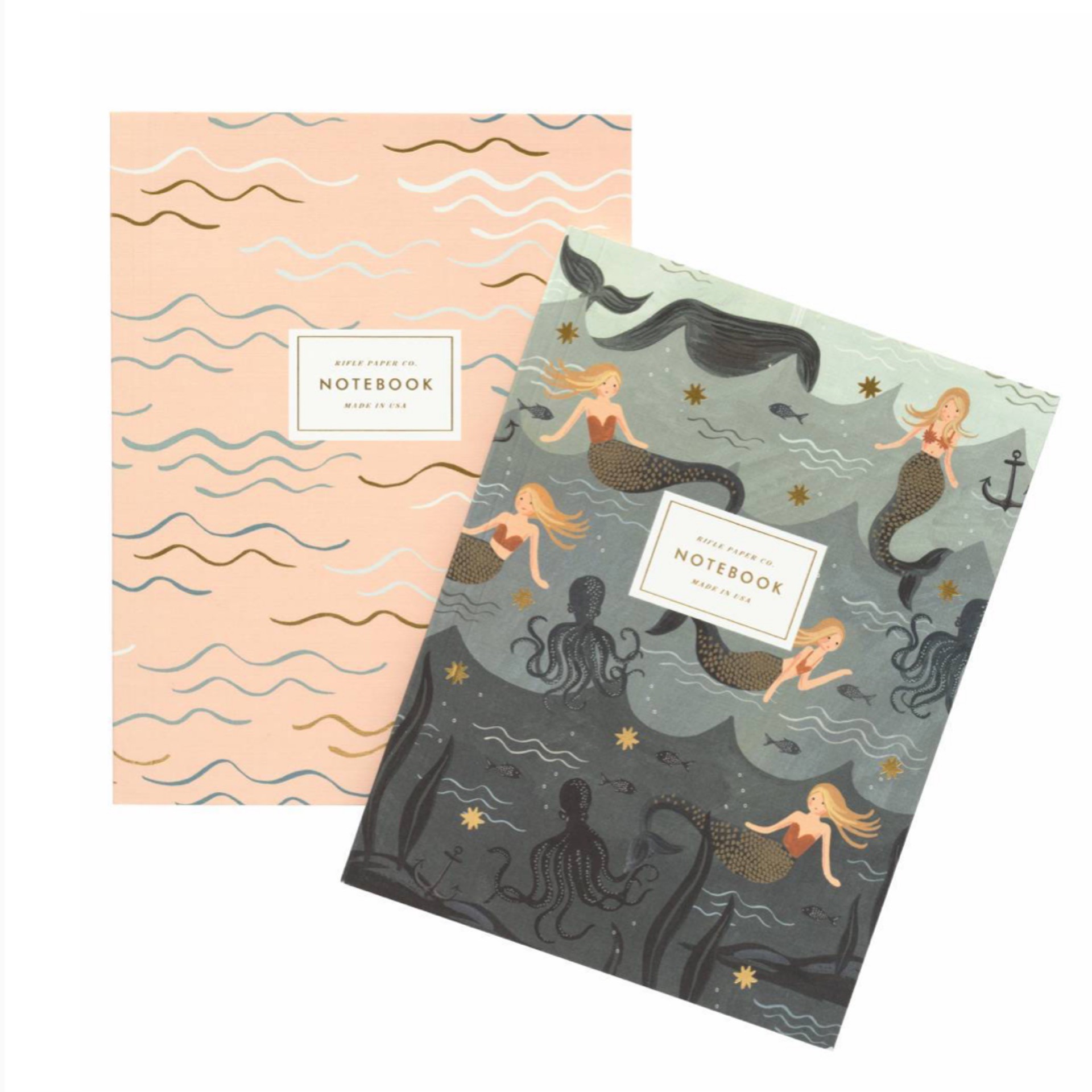 Rifle Paper Co. Notebooks - Vintage Mermaid (Set of 2)