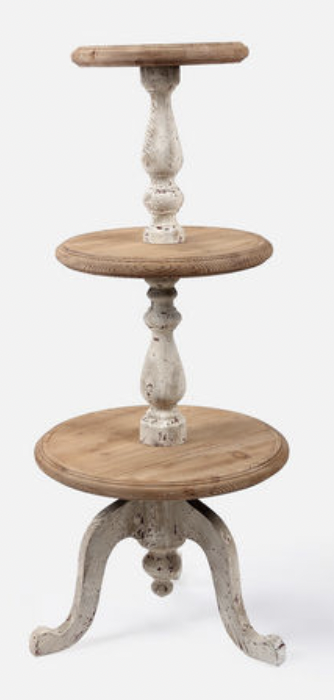 Three Tier Wooden Floor Stand